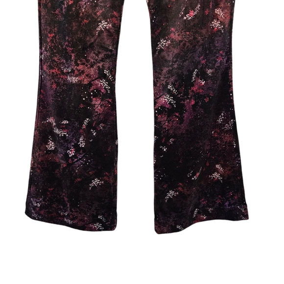 NWT Scotch & Soda Velvet High-Rise Flared Trousers Size 30x32 - Picture 5 of 9